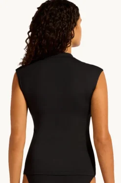 Collective Cap Sleeve Suntop