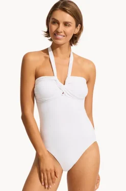 Collective Halter Bandeau One Piece