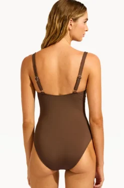 Collective Ruched Underwire One Piece