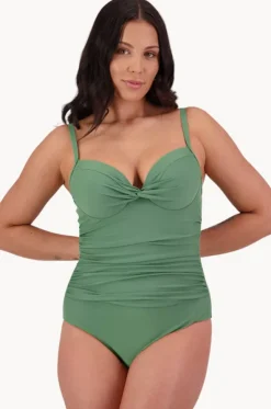 Contours F Cup Cross Front One Piece
