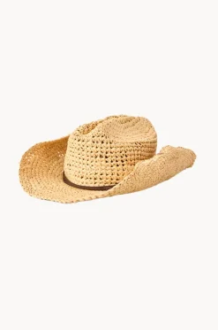 Crushable Straw Cowgirl Hat