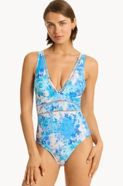 Daisyfield Spliced One Piece