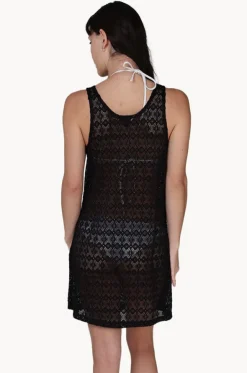 Diamante Scoop Neck Tank Dress