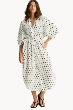 Dottie Boho Long Shirt Dress