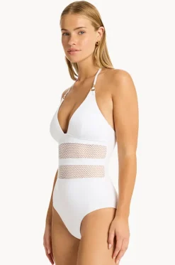 Drift Longline Halter One Piece