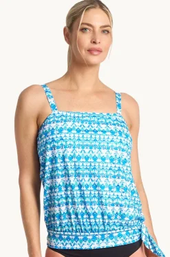 Dynasty Bandeau Blouson Tankini Separate