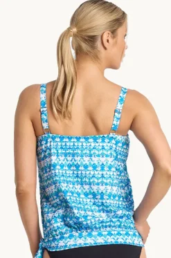 Dynasty Bandeau Blouson Tankini Separate