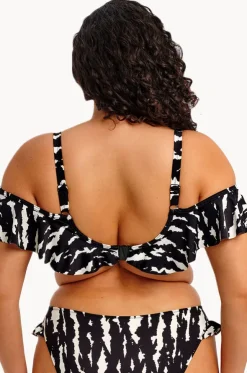 Echo Shell H Cup Ruffle Plunge Bra