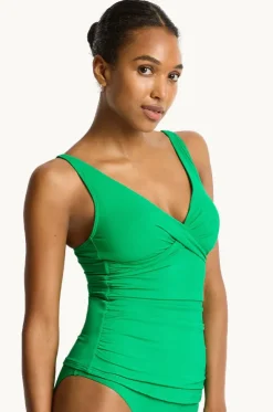 Eco Essentials Cross Front Tankini Separate