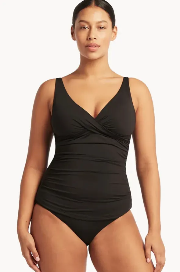 Eco Essentials Cross Front Tankini Separate