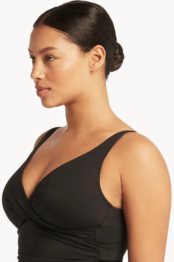 Eco Essentials Cross Front Tankini Separate