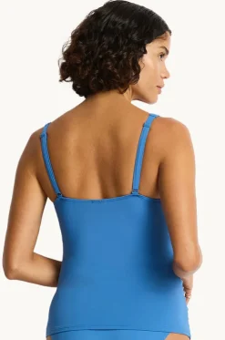 Eco Essentials Cross Front Tankini Separate