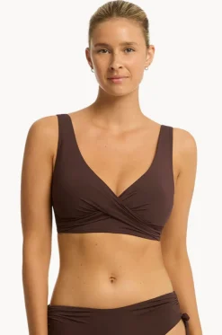 Eco Essentials Cross Front Bra