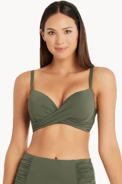 Eco Essentials D/DD Cup Cross Front Bra