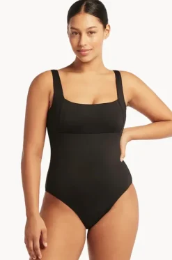 Eco Essentials Square Neck One Piece