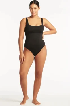 Eco Essentials Square Neck One Piece
