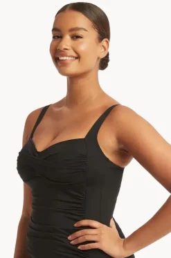 Eco Essentials Twist Front Tankini Separate