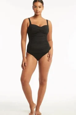 Eco Essentials Twist Front Tankini Separate