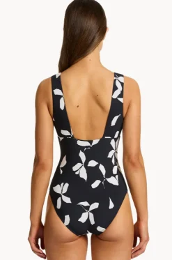 Elora Bloom Plunge One Piece