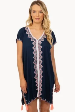 Embroidered Tassel Tunic