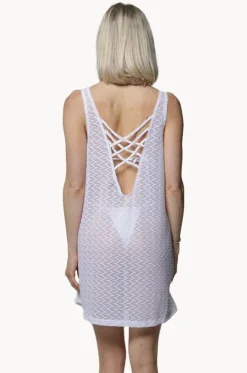 Escala Lattice Back Dress