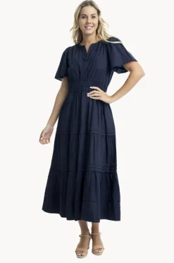 Essentials Poplin Maxi Dress