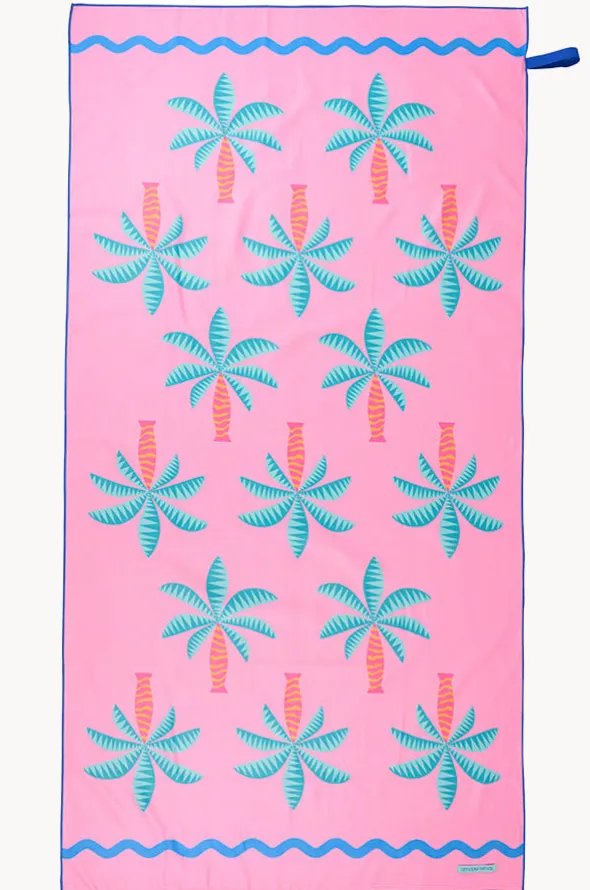 Fiesta Palm Sand Free Towel