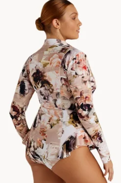 Fiore Frill Long Sleeve Sunsuit