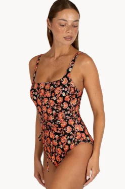 Flamenco Square Neck One Piece