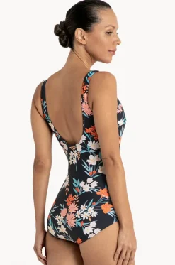 Floral Pintuck One Piece