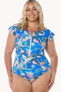 Florida Frill Sleeve Sunsuit