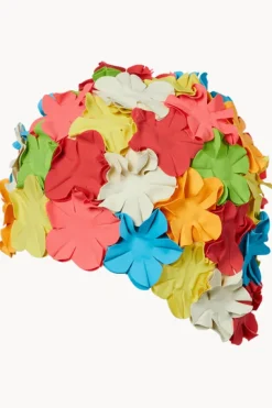Flower Rubber Swim Cap