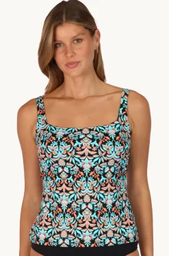 Free Spirit D/E Cup Square Neck Tankini Separate