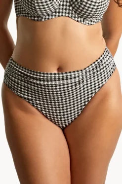 Gingham Midi Brief
