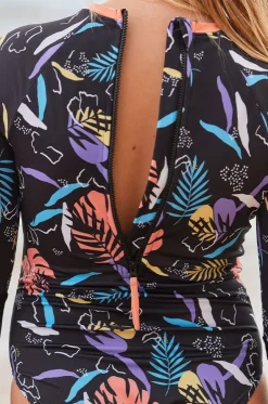 Girls Active Sunsuit