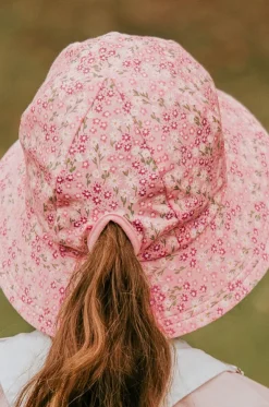 Girls Bridgette Ponytail Bucket Hat