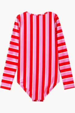 Girls Candy Stripe Sunsuit