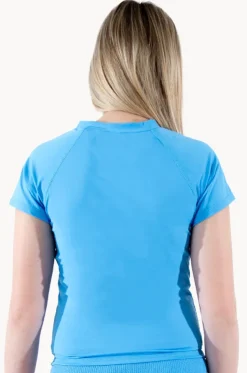 Girls Cap Sleeve Rashie