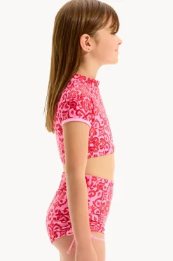 Girls Capri Tile Suntop Set