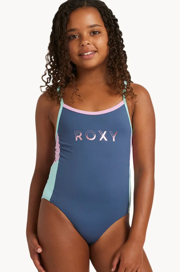 Girls Colorblock One Piece