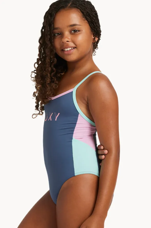 Girls Colorblock One Piece