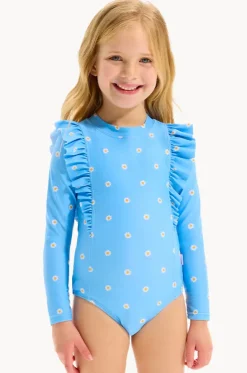 Girls Daisy Chain Frill Sunsuit