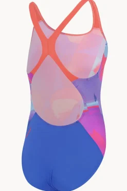 Girls Digital Allover Powerback One Piece