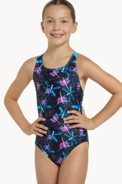 Girls Dragonfly Flyback One Piece