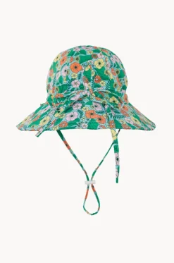 Girls Eden Wide Brim Swim Hat