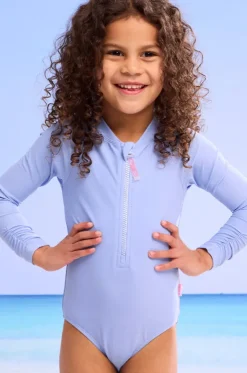 Girls Essentials Long Sleeve Sunsuit