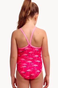 Girls Flaming Go Gos Tankini Set