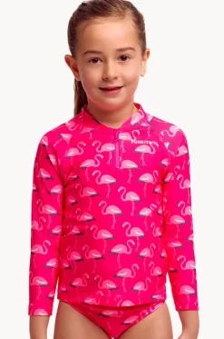 Girls Flaming Go Gos Zippy Suntop