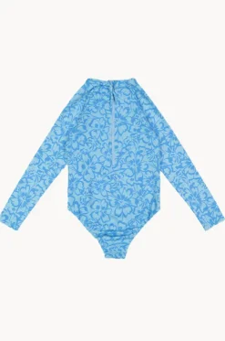Girls Flaura Bico Long Sleeve Sunsuit