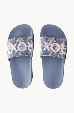Girls Floral Slippy II Slide
